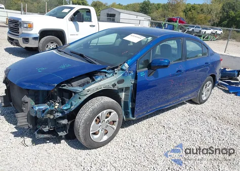 2015 Honda Civic Lx from USA, damaged, VIN 19XFB2F5XFE039889